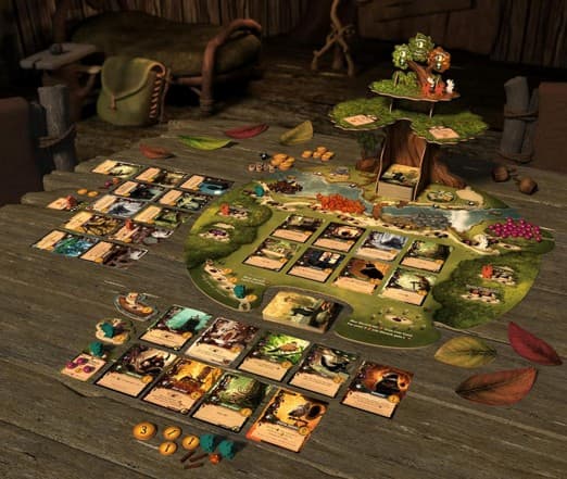 Bordspellen op tafel — een gezellige spelavond
