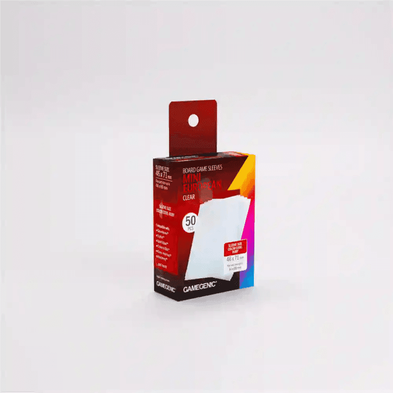 GameGenic Prime Board Game Mini European Ruby 46x71mm (50)